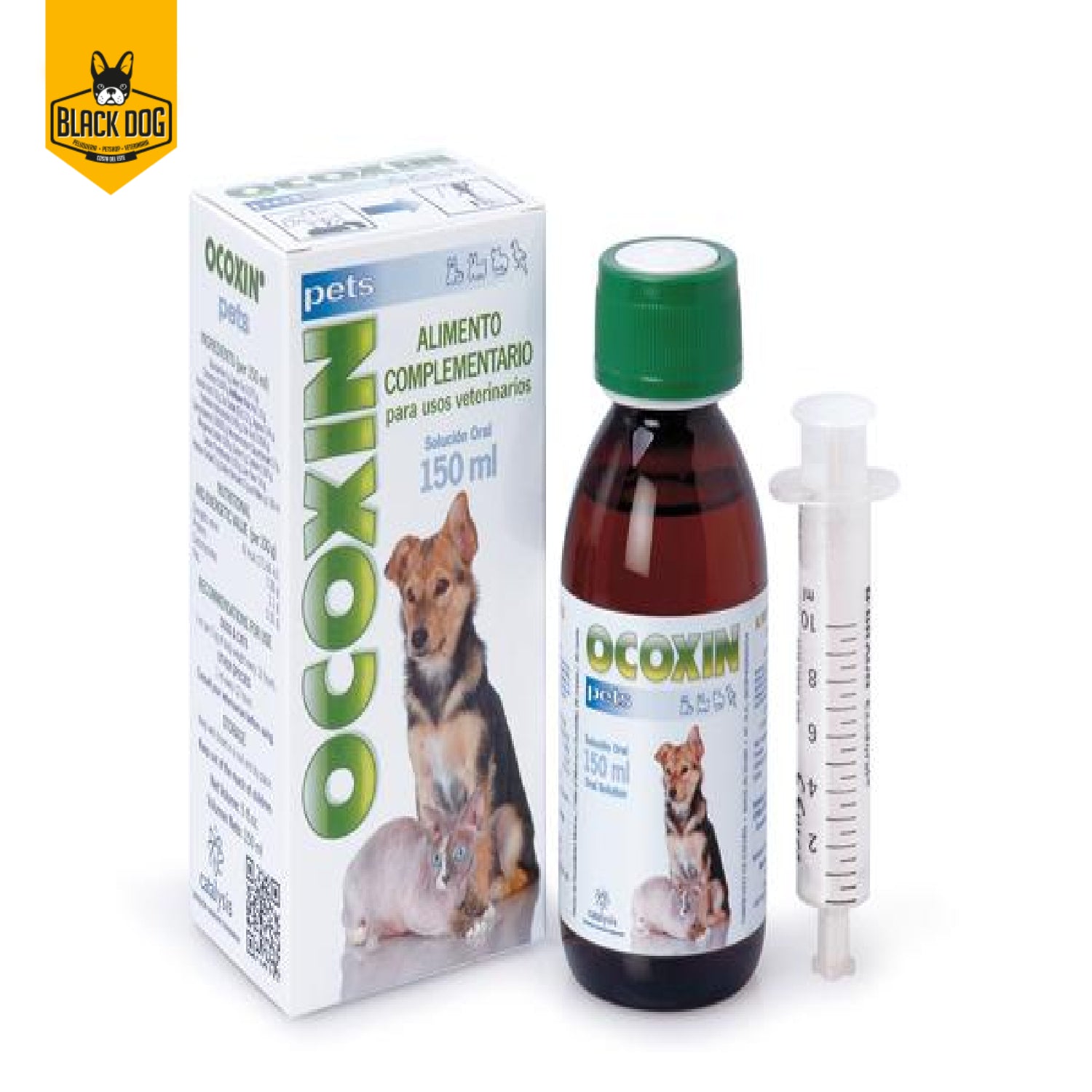 OCOXIN | Glucosamina - Te Verde - Canela | Solución Oral 150ML - BlackDogPanama