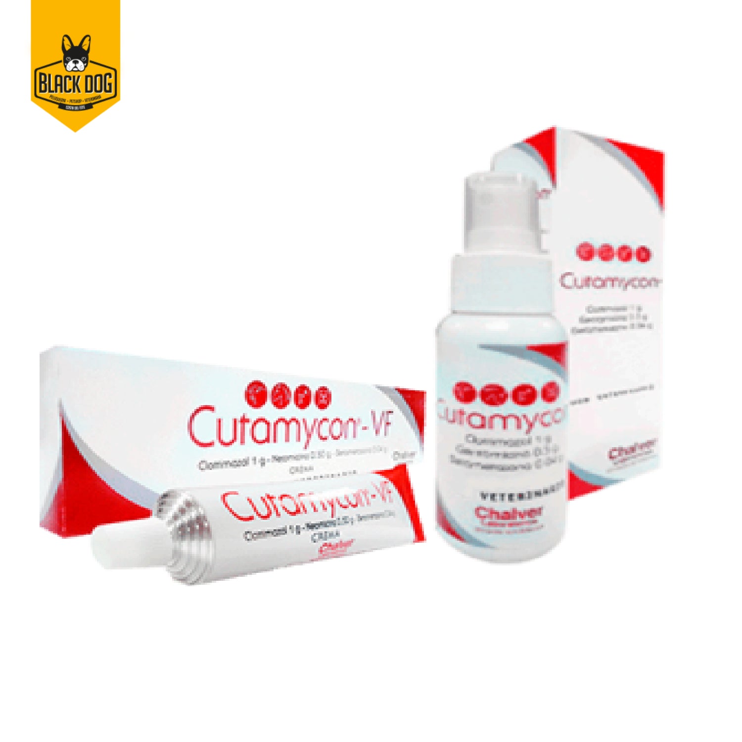 CUTAMYCON | Clotrimazol - Gentamicina - Betametasona | Crema 35Gr | Loción 50ML - BlackDogPanama