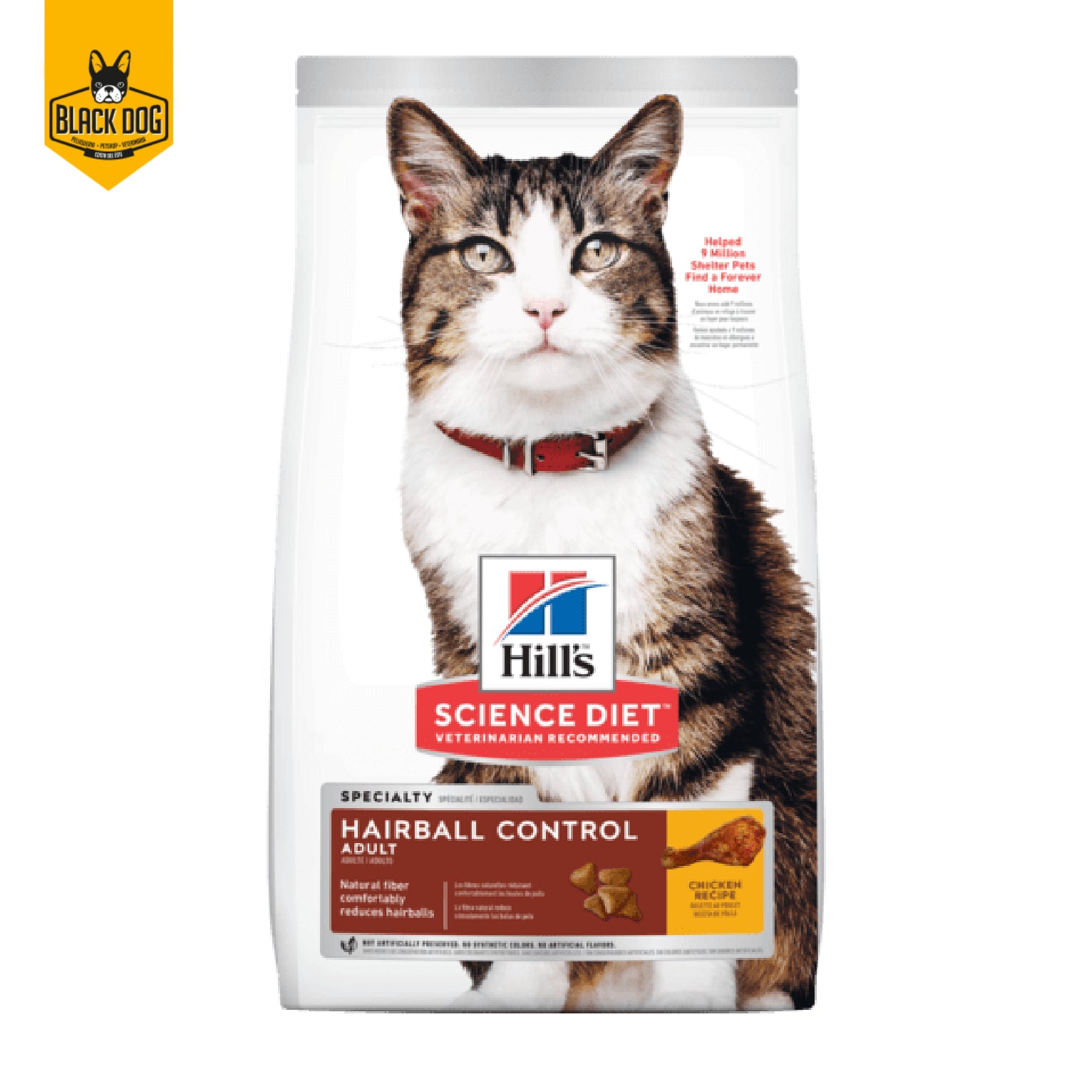 HILL´S | Science Diet | Hairball Control Adult | 3.5Lb - BlackDogPanama
