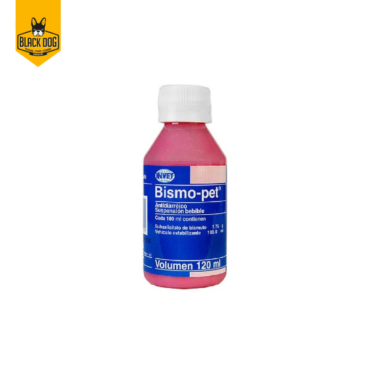 BISMO PET | Subsalicilato de Bismuto | Suspension Oral | 120 ml