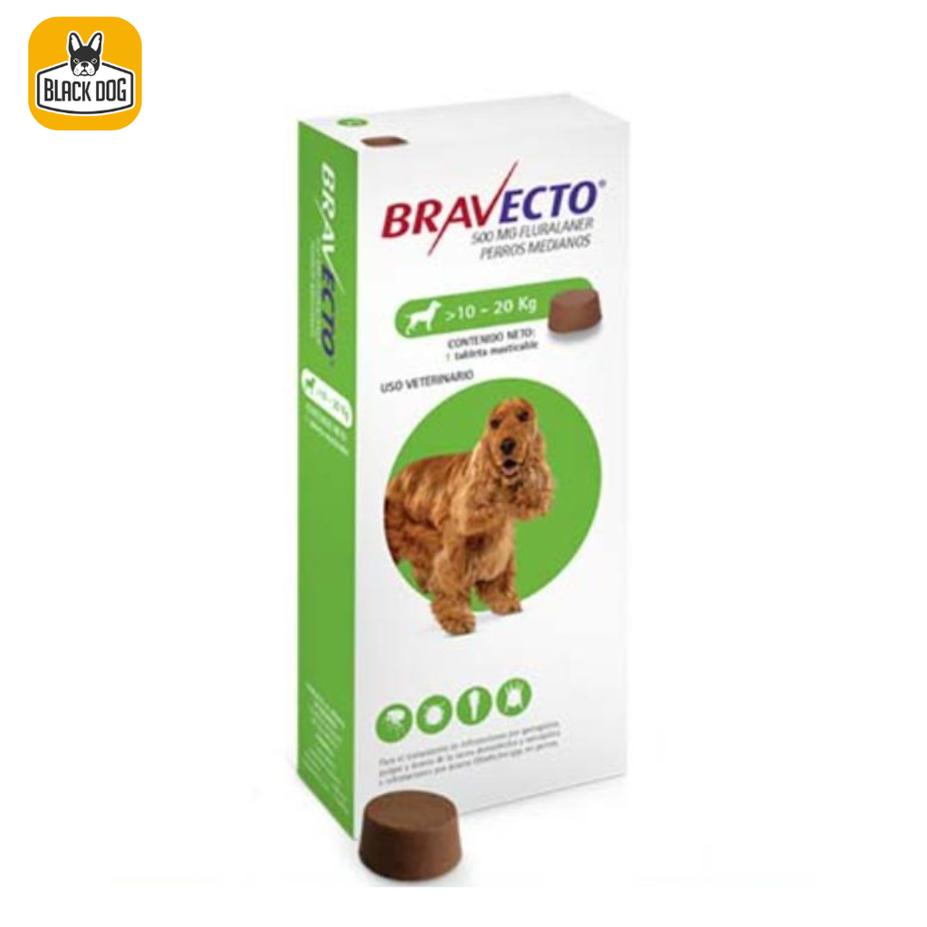 BRAVECTO 10KG - 20KG 500MG