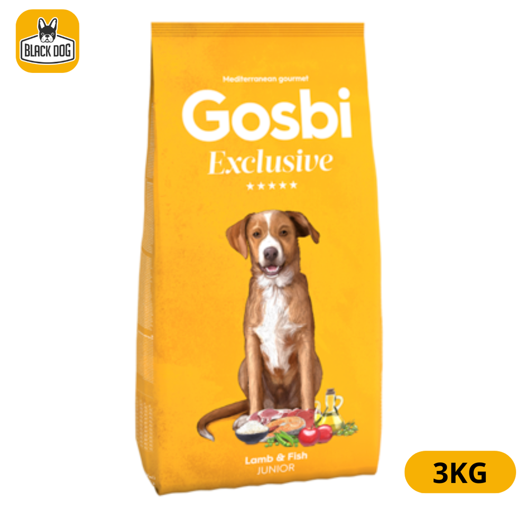 GOSBI EXCLUSIVE JUNIOR LAMB & FISH 3KG