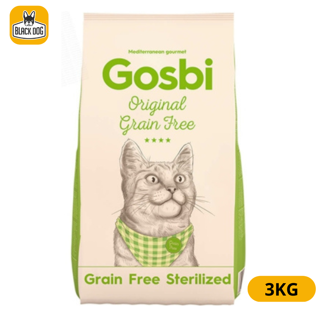 GOSBI ORIGINAL CAT GRAIN FREE 3KG