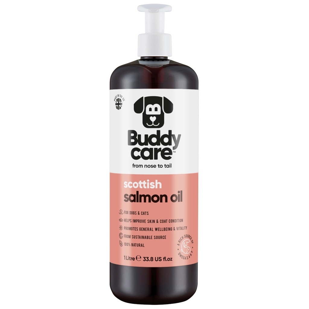 BUDDYCARE SALMON OIL 500ML