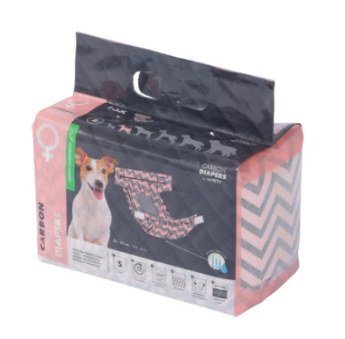 CARBON DIAPERS - Female Dog - (S) - 15 pcs