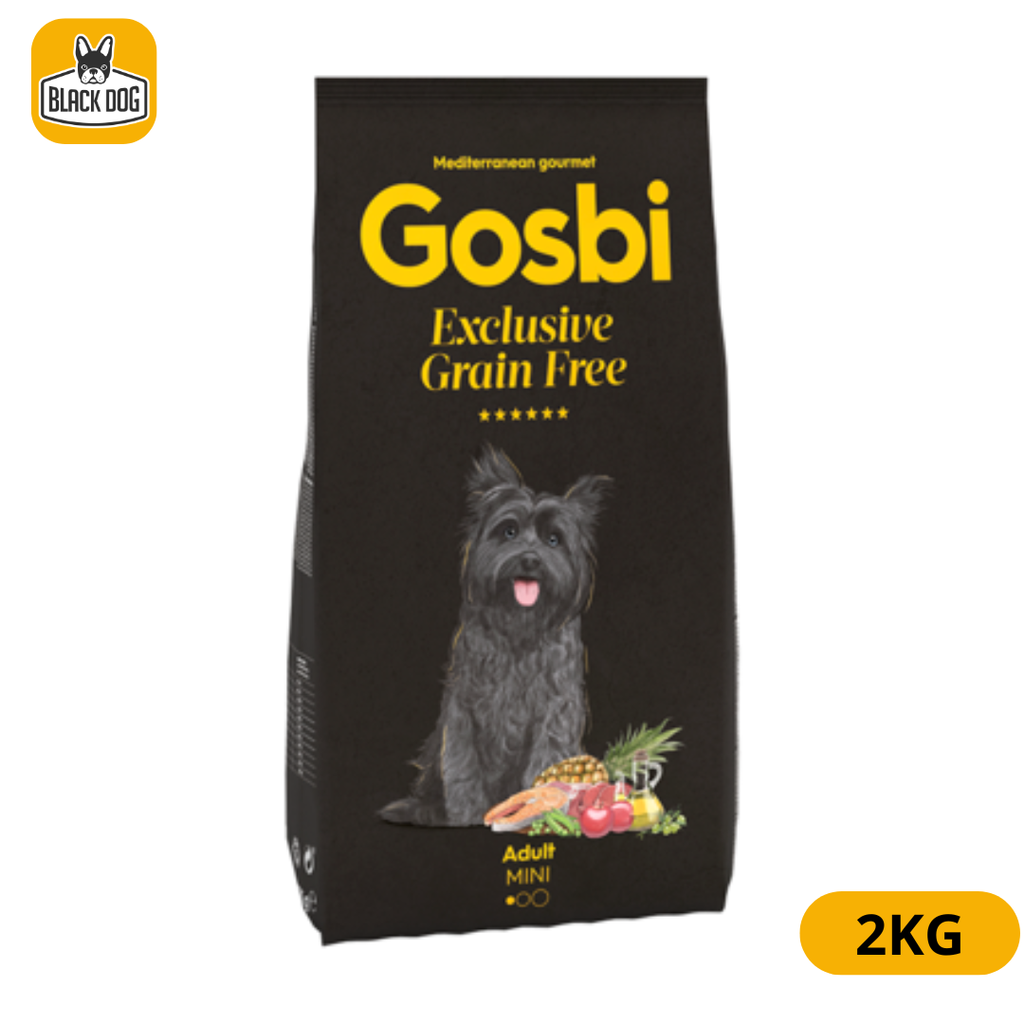 GOSBI EXCLUSIVE GRAIN FREE ADULT MINI DOG 2KG