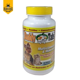 [714193502035] BUDDY TABS VITAM/MINER AMARILLO 60 TAB