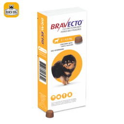 [8713184134349] BRAVECTO 2KG - 4.5KG 112.5MG