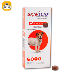 [8713184135278] BRAVECTO 4.5KG - 10KG 250MG