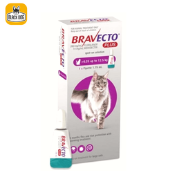 [8713184189615] BRAVECTO PLUS FOR CAT 500 6.25 A 12.5KG