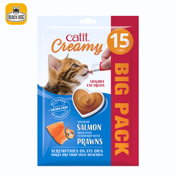 [44457] CATIT CREAMY SALMON 15X10G