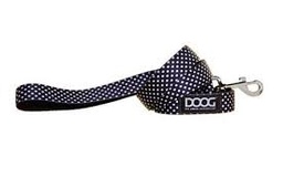 [LEADN3] DOOG LEAD BLACK W/WHITE DOTS L