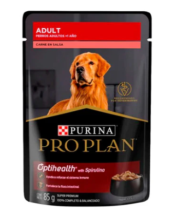 [387-1661] PP DOG OPTIHEALTHMEAT 24X85G