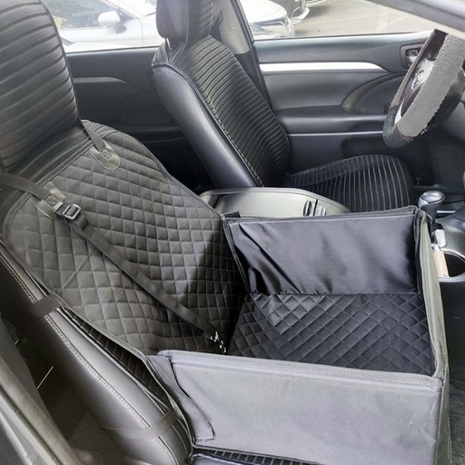 [12585] 2 IN 1 CAR SEAT COVER/BOOSTER