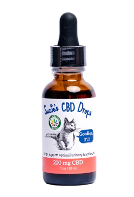 [728028527902] GOOD BYE UTI 200MG CBD FOR CATS