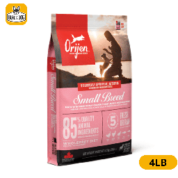 [064992581404] ORIJEN DOG SMALL BREED 4.0 LBS