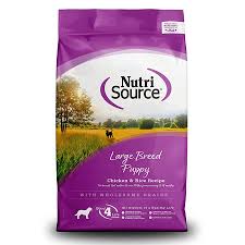 [090146] NUTRISOURCE LARGE BREED PUPPY 15 Lbs CHICKEN & RICE