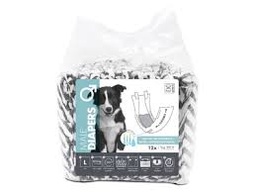 [10116399] DIAPERS - Male Dog - L