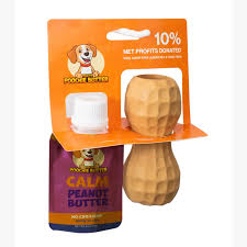 [860009291379] PEANUT BUTTER 4OZ CALM SQUEEZE PACL + TOY FILLER MEDIUM