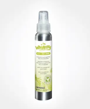 [L10153] WEE AWAY FLEA & TICK SPRAY LEMONGRASS 4OZ