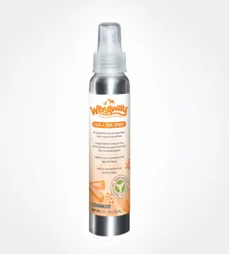 [L10155] WEE AWAY FLEA & TICK SPRAY CEDARWOOD 4OZ
