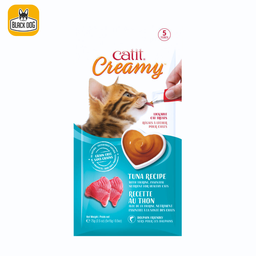 [44454] CATIT CREAMY TUNA 40GR 4X10G