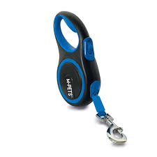 [10824199] LIBERTY Dog Retractable Leash Blue - M / Blue