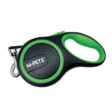 [10824399] LIBERTY Dog Retractable Leash Blue - S / Green