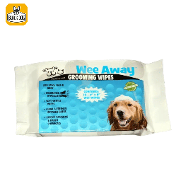 [L10147T-B10] HYPOALLERGENIC WEE AWAY GROOMING WIPES TRAVEL 