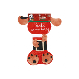[10666199] CHRISTMAS STOCKING Dog Toy - Doggy