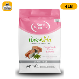 [090530] NUTRI SALMON & PEAS 4LB DOG 