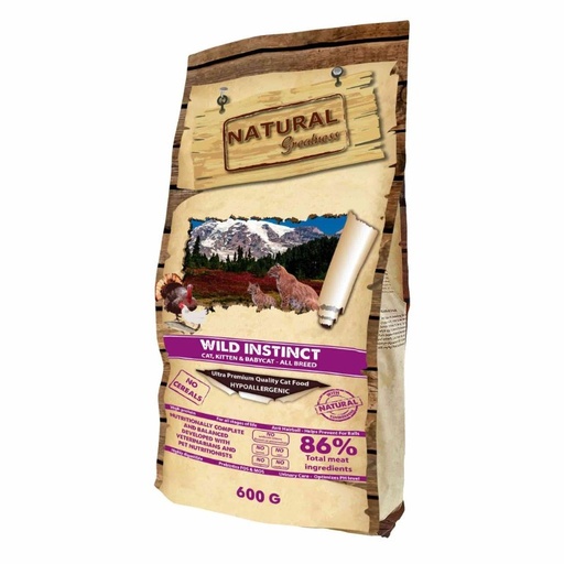 [ASC33WI6B] RECETA CAT WILD INSTINCT BABY & KITTEN NG 600 G