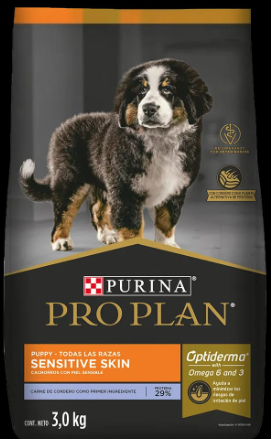 [387-1570] PP PUPPY SENSITIVE SKIN OPTIDERMA LAMB 3KG (6.6LB)