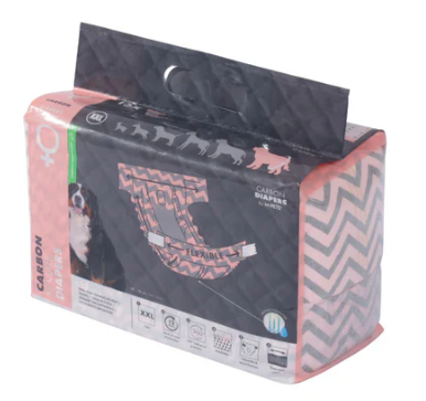 [10173899] CARBON DIAPERS - Female Dog - (XXL) - 15 pcs