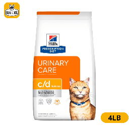 [6247] PD FELINE C/D MULTICARE 4LB