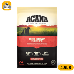 [064992503451] ACANA DOG HERITAGE RED MEAT 4.5LB