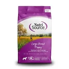 [090179] NUTRISOURCE LARGE BREED PUPPY 26LB