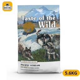 [9756] TASTE OF THE WILD 5.6KG TOW PACIFIC STREAM PUPPY WITH SMOKED SALMON