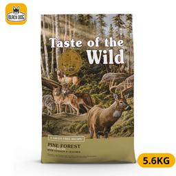 [9762] TASTE OF THE WILD 5.6KG PINE FOREST WITH VENISON AND LEGUMES