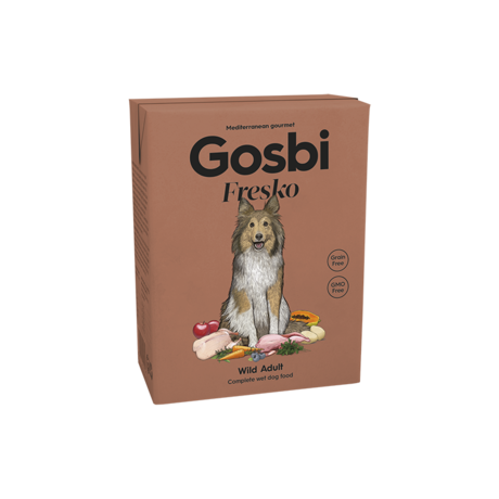 [71195] GOSBI FRESKO DOG WILD ADULT 375G