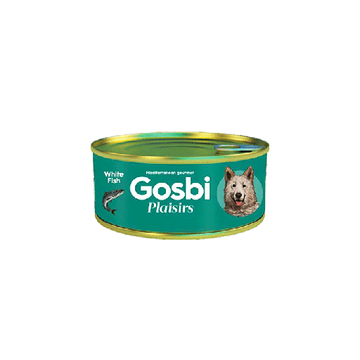 [71362] GOSBI PLAISIRS WHITE FISH 185G