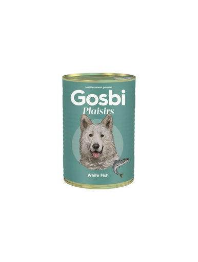 [71363] GOSBI PLAISIRS WHITE FISH 370G
