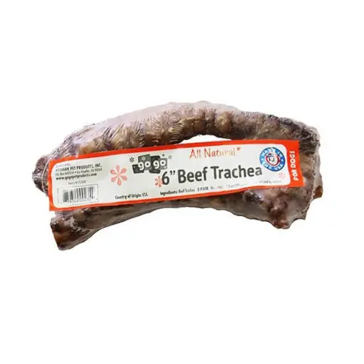 [11209] GOGO BEEF TRACHEA 2 PACK 6"