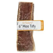 [11882] GOGO 12'' MOO TAFFY BRAIDED STICKS